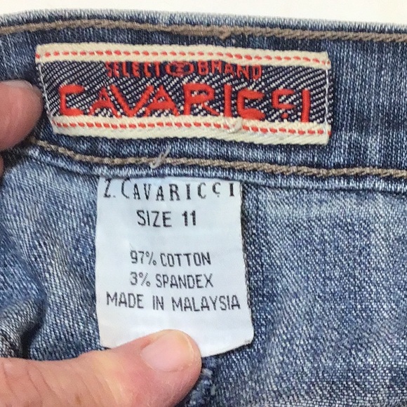 Z CAVARICCI Denim Mini Skirt - Picture 5 of 9